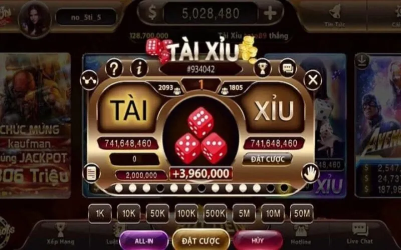 Tài Xỉu không thể nào bỏ qua